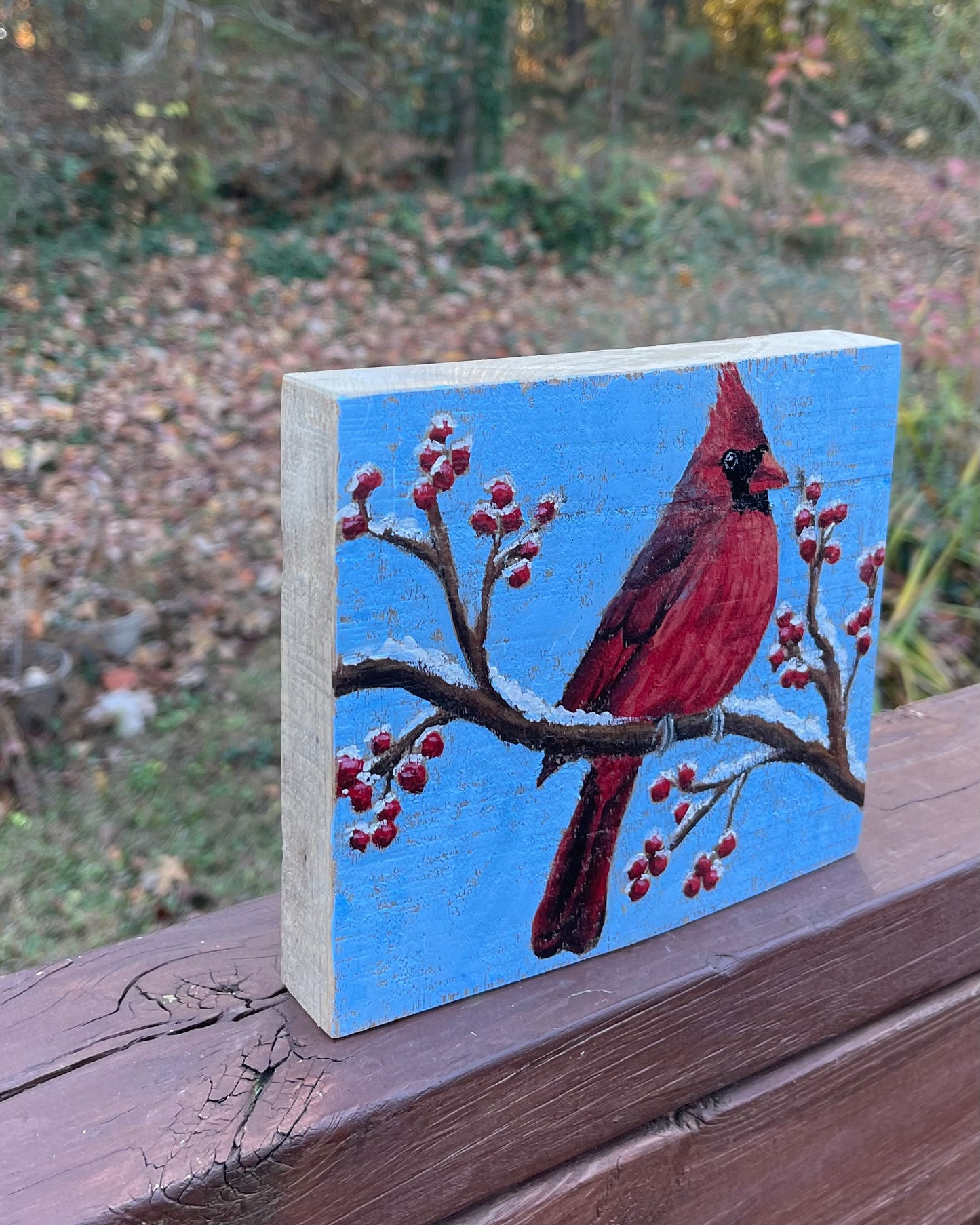 Cardinal painting